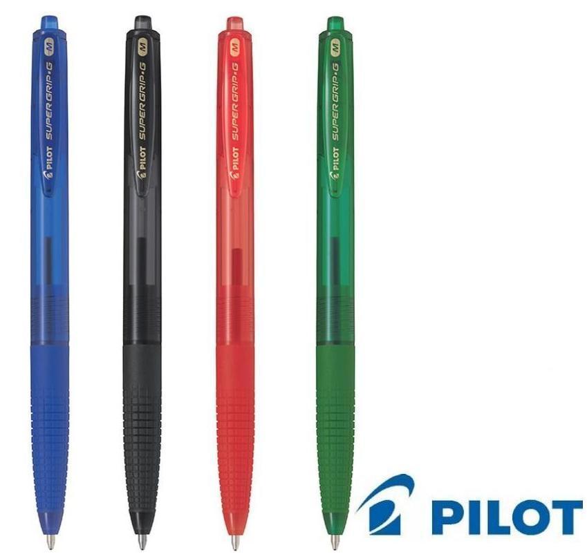 Pilot Super Grip G, 4 colores, Bolígrafo multifunción