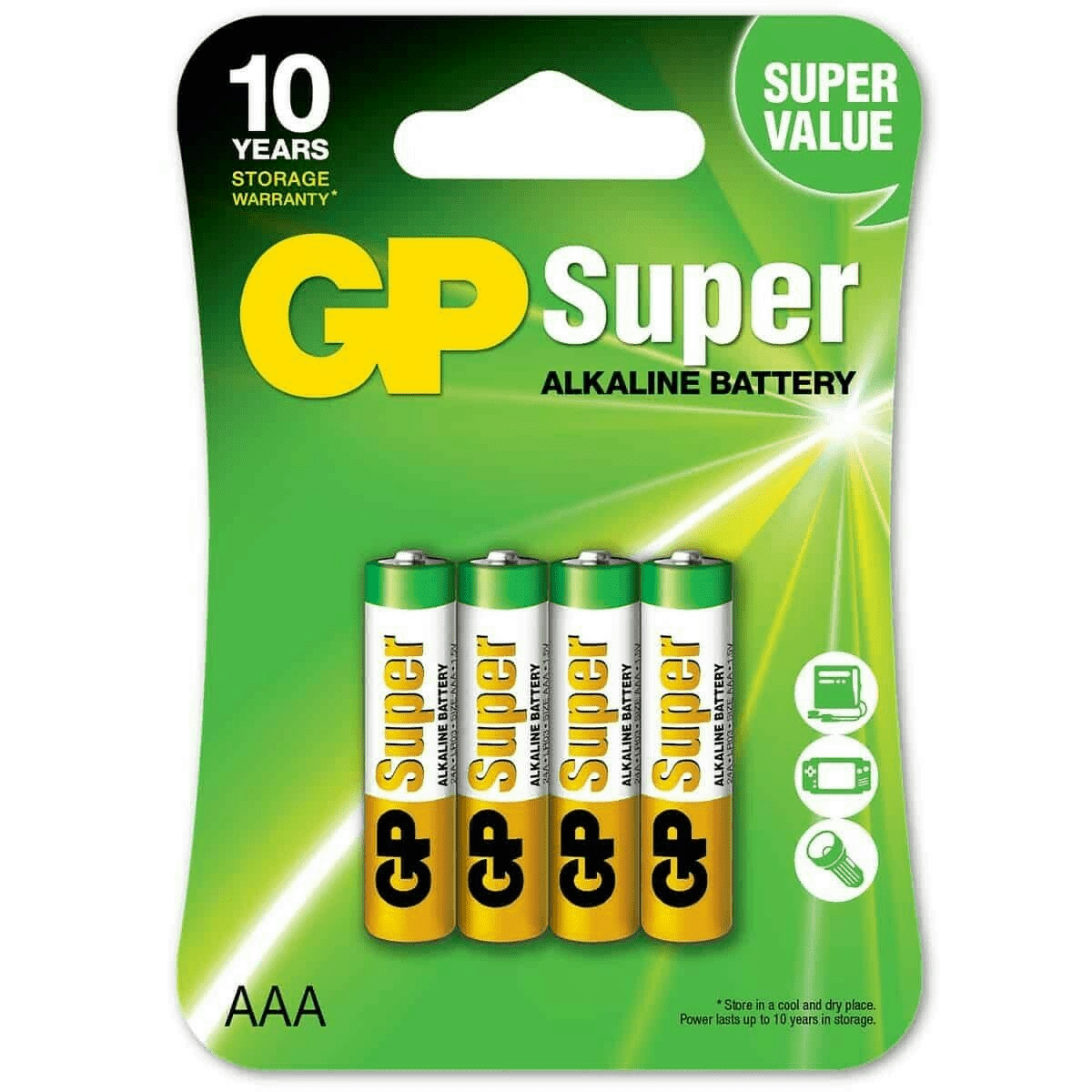 Pila Alkalina AAAA Blister GP 1.5V