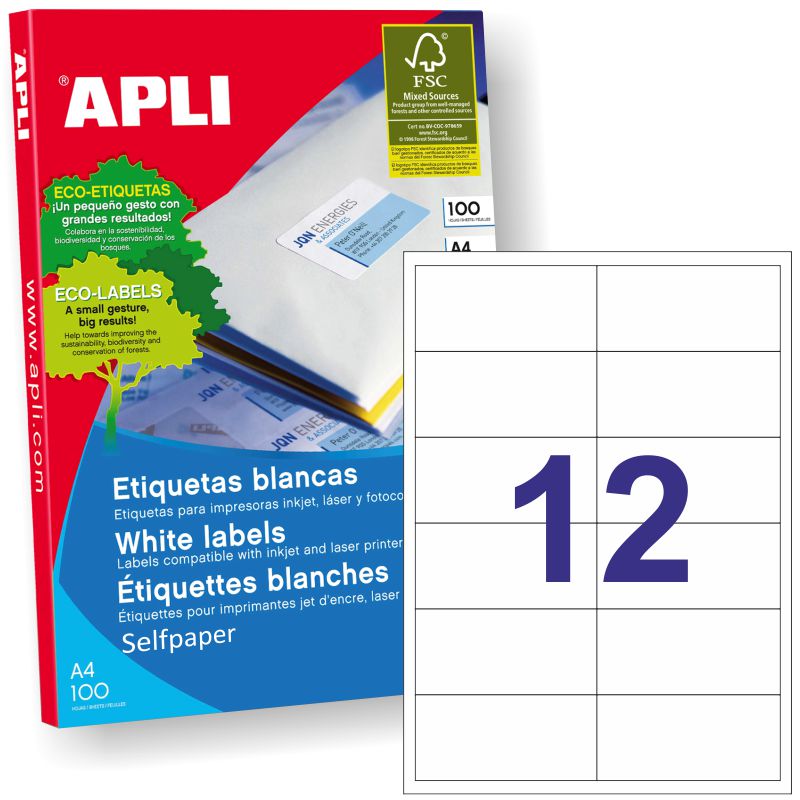 Rollos De Etiquetas Adhesivas TT – 10 X 10 Cm – 500 Tuco 1