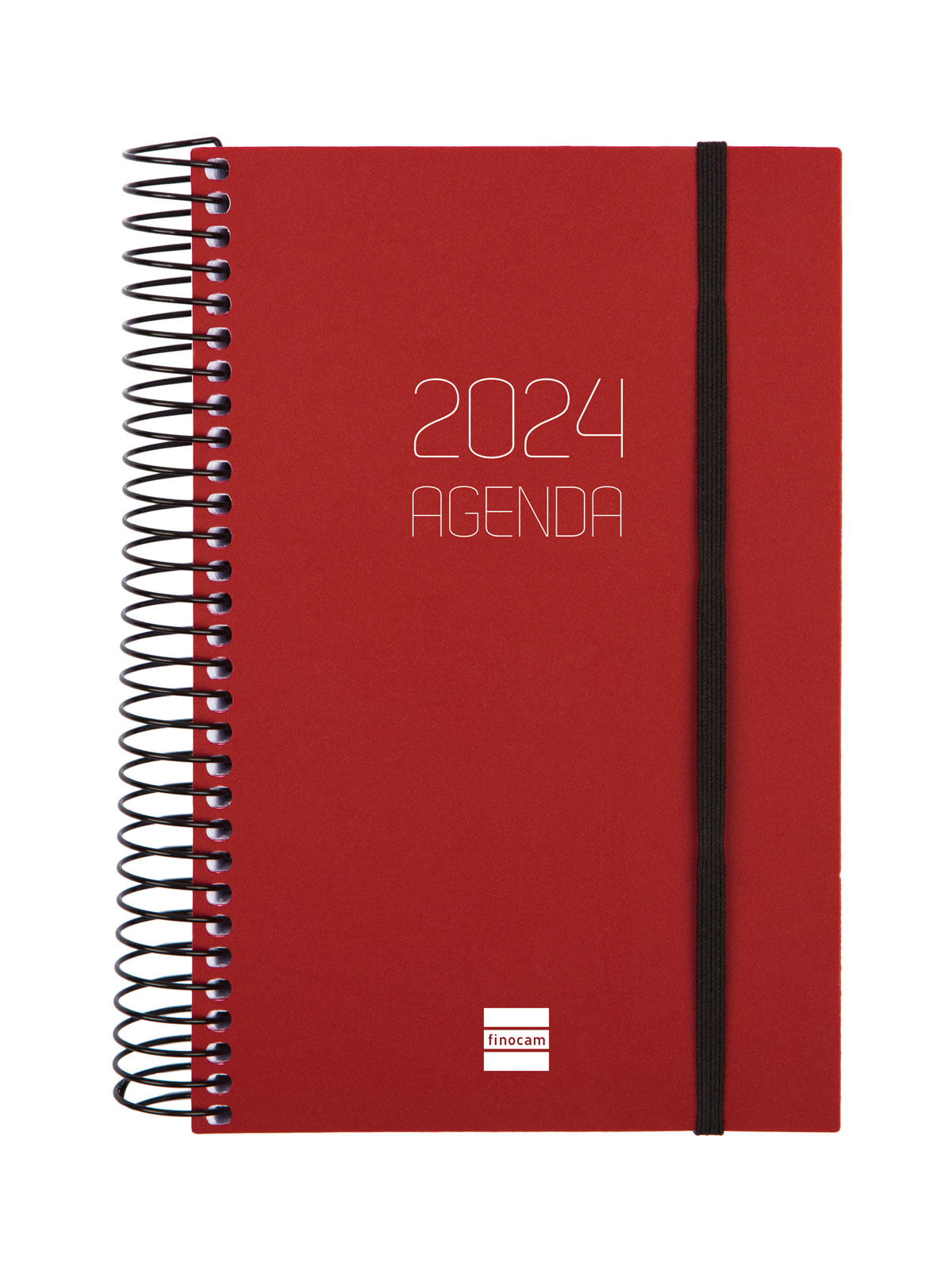 Mini Agenda 2024 Día página A7 con Broche y Bolígrafo BISMARK