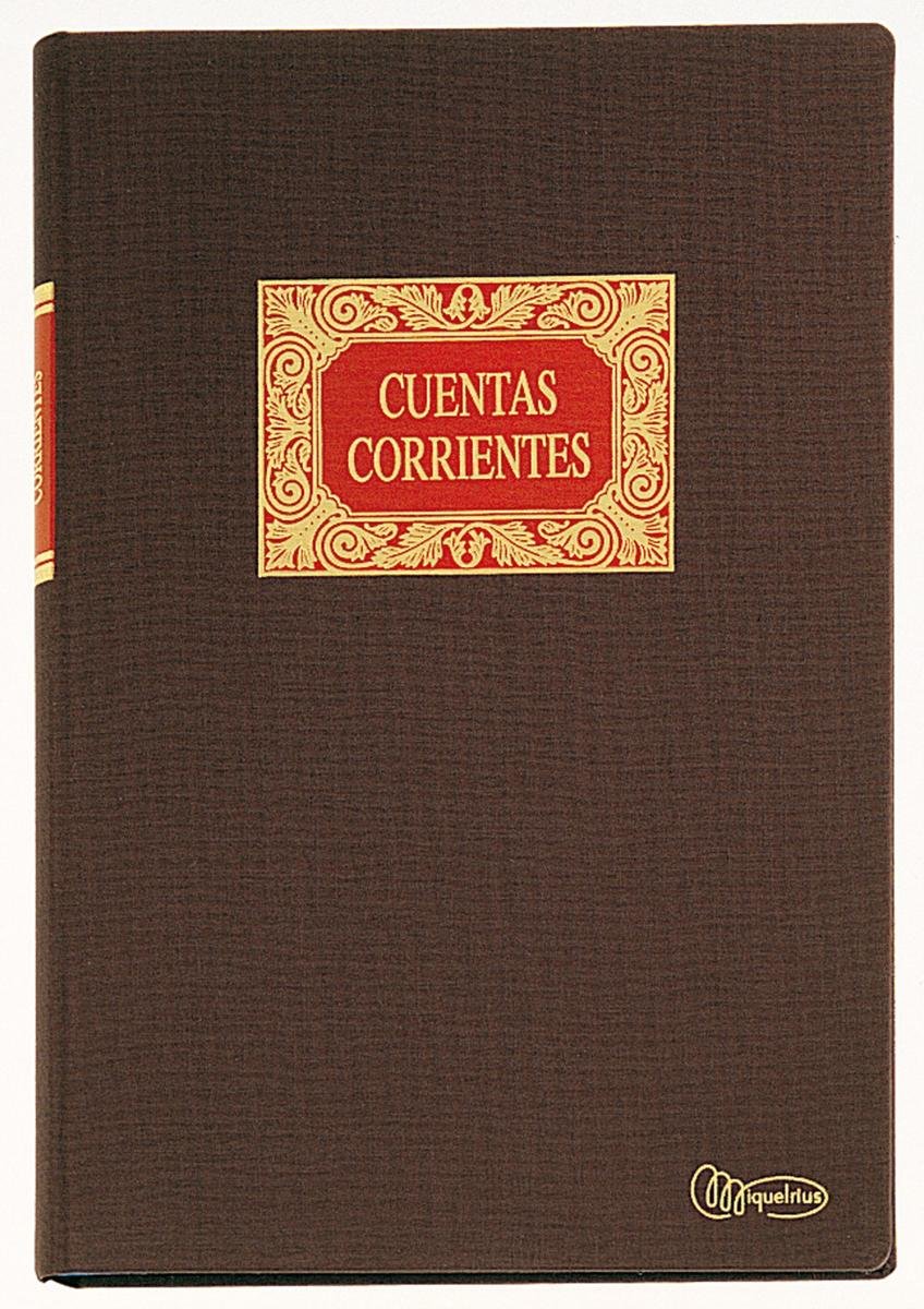 Ingraf - LIBRO 1/4 APAISADO CUENTAS CORRIENTES NUMERADO 100 HOJAS