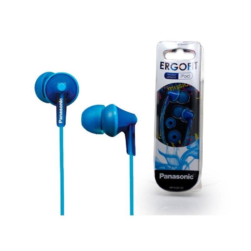 Cascos auriculares inalámbricos Bluetooth plegable. Diseño cuadrado Azul o  Negro ELCO