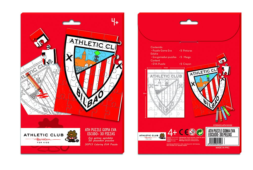 Patrón punto de cruz Escudo de Futbol Athletic Club