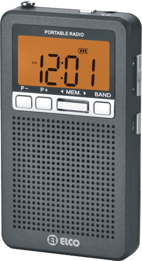 Mini Radio digital de bolsillo ELCO