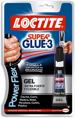 Adhesivo instantáneo Super Glue-3 Power Flex Gel LOCTITE