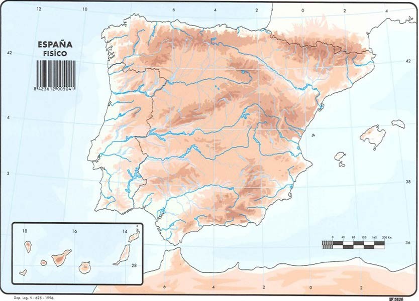 Faibo - Bolsa con 3 Plantillas, mapas España 15 x 12 cm (250) : :  Juguetes y juegos
